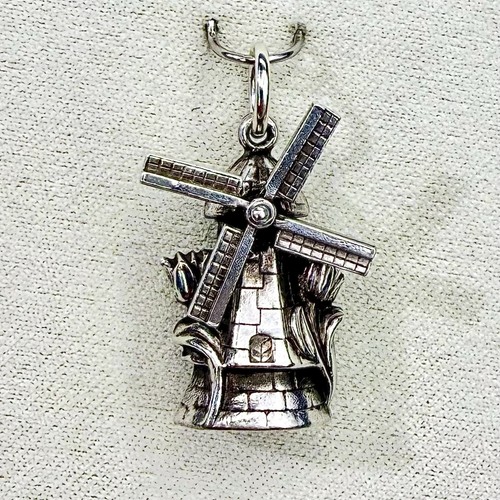 Vintage dutch windmill - vintage,